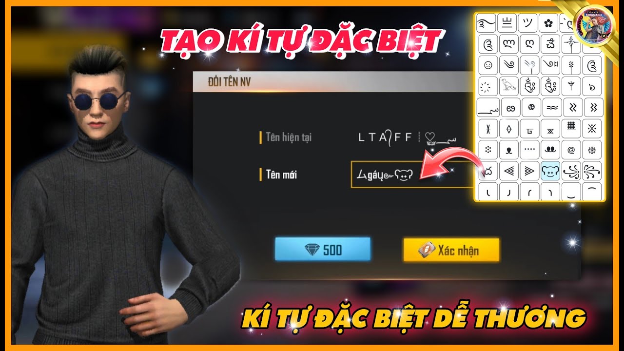[Free Fire] Hướng Dẫn Cách Tạo Kí Tự Đặc Biệt Dễ Thương – Kí Tự Khoảng Trống | GC SKYLER