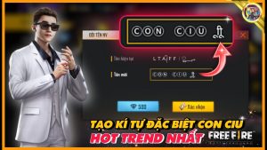 [Free Fire] Hướng Dẫn Tạo Kí Tự Đặc Biệt Con Ciu - Hot Trend Nhất Hiện Nay | GC SKYLER